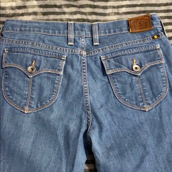 Lucky Charlie Flare Jeans blue size 8 or 29 - Picture 3 of 6